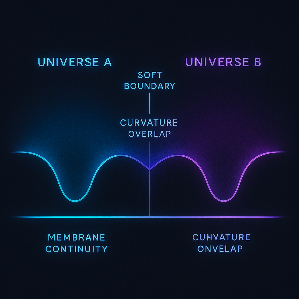 Neighbouring universe interaction